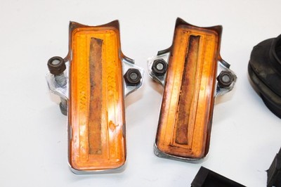 1974 BMW R90 6 OEM MISC REFLECTORS GUARDS BOOTS