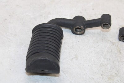 1980 SUZUKI GS250T OEM FRONT FOOT RESTS PEGS STEPS SET PAIR