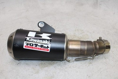 18-23 KAWASAKI NINJA 400 EXHAUST PIPE MUFFLER SLIP ON CAN SILENCER