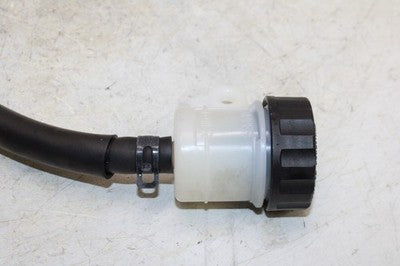 18-23 KAWASAKI NINJA 400 EX400 OEM REAR BRAKE MASTER FLUID RESERVOIR TANK BOTTLE