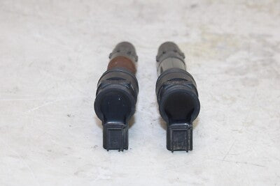 13-17 KAWASAKI NINJA 300 EX300 ABS OEM IGNITION COILS COIL SPARK PLUG CAPS
