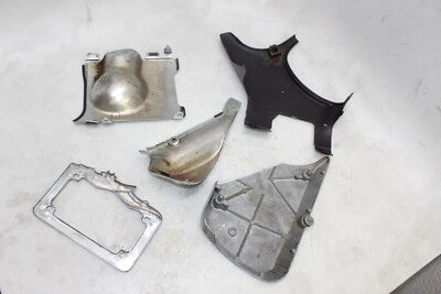 2004 HONDA SHADOW VLX 600 OEM FRONT UPPER FAIRING MISC COVERS BRACKETS