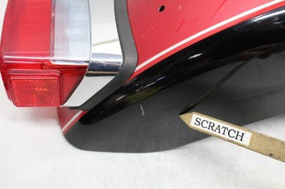 1997 KAWASAKI VULCAN 1500 VN1500A OEM REAR BACK FENDER MUD GUARD W TAIL LIGHT