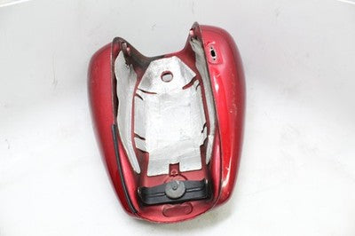 2007 YAMAHA XVS650 V STAR 650 OEM GAS FUEL TANK RED CLASSIC