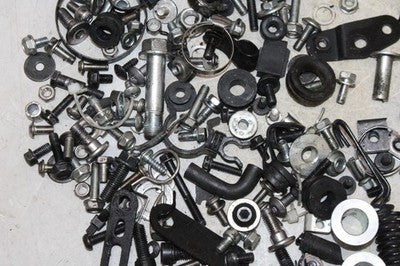 13-17 KAWASAKI NINJA 300 EX300A OEM ENGINE MOUNTING BOLTS HARDWARE MOTOR SCREWS
