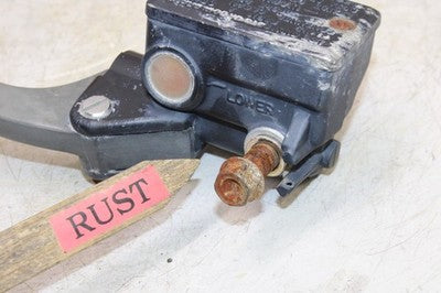 1997 HONDA FOURTRAX 300 TRX300FW 4X4 OEM FRONT BRAKE MASTER CYLINDER W LEVER
