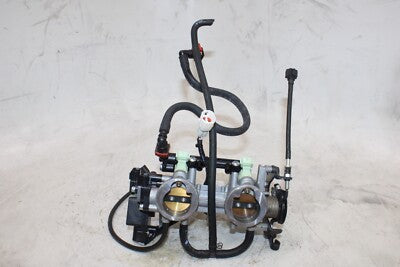 17-22 KAWASAKI NINJA 650 EX650NM OEM MAIN FUEL INJECTORS / THROTTLE BODIES