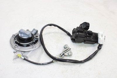 15-16 KAWASAKI VERSYS 1000 OEM IGNITION LOCK SET W/ GAS CAP SEAT LOCK !W KEY!