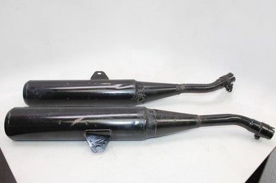 92-05 KAWASAKI NINJA 250R EX250F OEM EXHAUST PIPE MUFFLER SLIP ON CAN PAIR