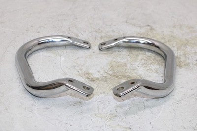 87-03 KAWASAKI VOYAGER XII OEM PASSENGER REAR SEAT GRAB BAR HANDLE SET