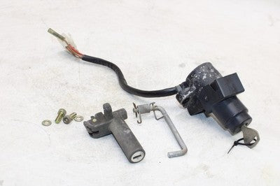 1996 KAWASAKI KZ1000P POLICE OEM IGNITION LOCK KEY SET W/ SEAT LOCK
