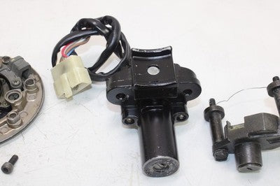 1995 KAWASAKI NINJA ZX6R ZX600F OEM IGNITION LOCK SET GAS CAP SEAT LOCK !no Key!