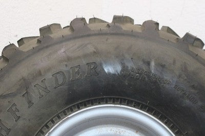 1997 HONDA FOURTRAX 300 TRX300FW 4X4 OEM LEFT REAR WHEEL RIM W TIRE