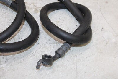 2008 KAWASAKI NINJA 650R OEM FRONT BRAKE CALIPER HOSE LINE W REAR HOSE