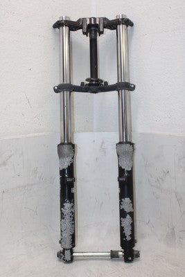 2007 KAWASAKI NINJA 250R EX250F OEM COMPLETE FRONT END FORKS TRIPLE TREE