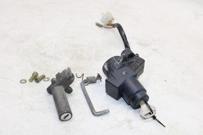1996 KAWASAKI KZ1000P POLICE OEM IGNITION LOCK KEY SET W/ SEAT LOCK