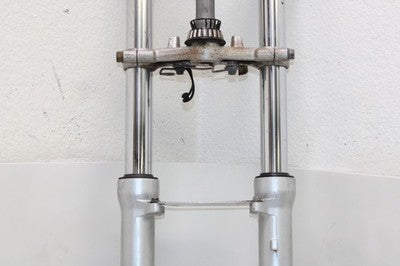 1994 SUZUKI GS500E OEM COMPLETE FRONT END FORKS SUSPENSION TRIPLE TREE