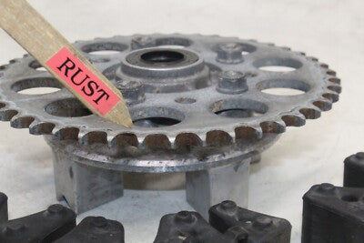 2004 HONDA SHADOW VLX VT600CD OEM REAR SPROCKET W HUBS
