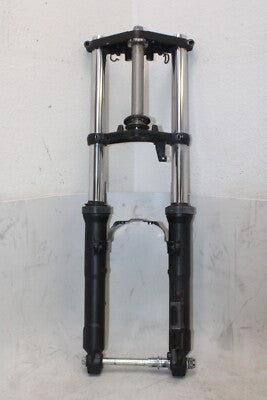 2013 KAWASAKI NINJA 300 OEM COMPLETE FRONT END FORKS SUSPENSION TRIPLE TREE