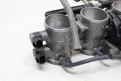 07-08 KAWASAKI NINJA ZX6R OEM MAIN FUEL INJECTORS / THROTTLE BODIES