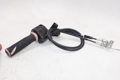 2019 KAWASAKI NINJA 400 EX400 OEM RIGHT CLIP ON HANDLE SWITCH W GRIP PAIR