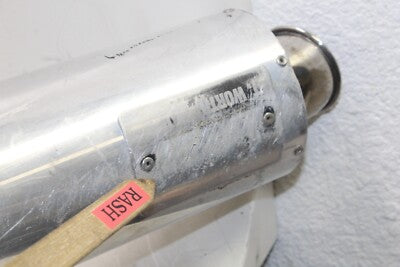 2001 SUZUKI HAYABUSA GSX1300R OEM EXHAUST PIPE MUFFLER SLIP ON CAN SILENCER