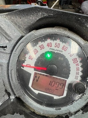 2015 POLARIS SPORTSMAN ACE 570 OEM SPEEDO TACH GAUGES DISPLAY CLUSTER