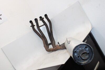 1998 SUZUKI GSXR600 OEM FULL EXHAUST SYSTEM HEADERS PIPE MUFFLER