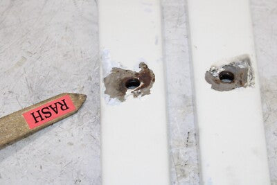 1996 HARLEY-DAVIDSON SOFTAIL OEM REAR PASSENGER FENDER GRAB RAIL PAIR