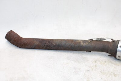 91-92 KAWASAKI NINJA ZX7 ZX750J OEM EXHAUST PIPE MUFFLER SLIP ON CAN SILENCER