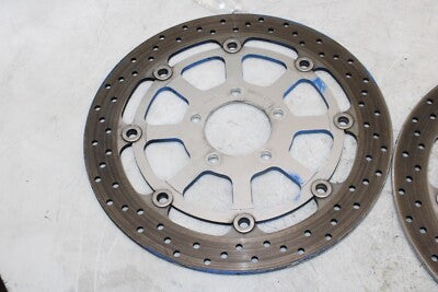 97-98 SUZUKI GSXR600 OEM FRONT LEFT RIGHT BRAKE ROTORS DISCS