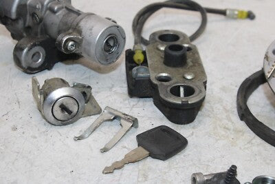 2014 SUZUKI VSTROM DL1000 ABS OEM IGNITION LOCK KEY SET W/ GAS CAP AND SEAT LOCK