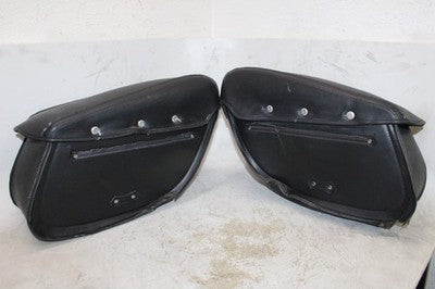 2007 HONDA SHADOW VLX 600 VT600CD DELUXE OEM SIDE CARGO LUGGAGE SADDLEBAG PAIR