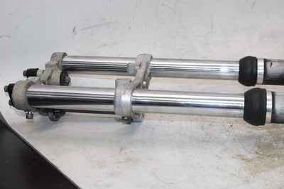 1987 BMW K100RS OEM COMPLETE FRONT END FORKS SUSPENSION HANDLEBARS TRIPLE TREE