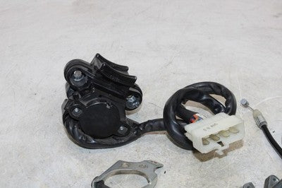 2014 KAWASAKI NINJA 300 EX300A OEM IGNITION LOCK SET W/ GAS CAP SEAT LOCK W KEY