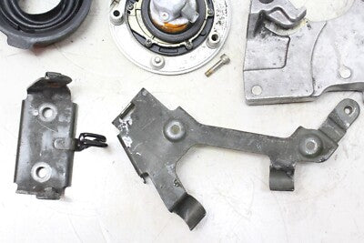 03-09 SUZUKI SV650S OEM GAS TANK FUEL CELL PETROL RESERVOIR BRACKET MOUNT SET
