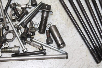 2014 SUZUKI VSTROM 1000 DL1000A ABS OEM ENGINE MOUNTING BOLTS HARDWARE SCREWS