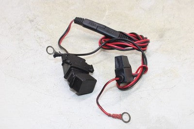 2009 KAWASAKI VULCAN 900 VN900D CLASSIC LT OEM USB CONNECTOR WIRE OUTLET