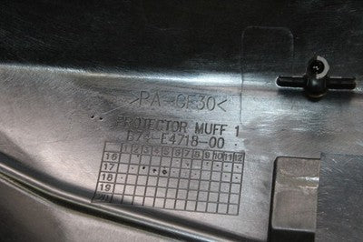 2018 YAMAHA XMAX CZD300A OEM EXHAUST SHIELD COVER COWL