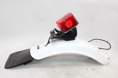 1996 KAWASAKI KZ1000P POLICE OEM REAR BACK WHEEL FENDER MUD GUARD W TAIL LIGHT