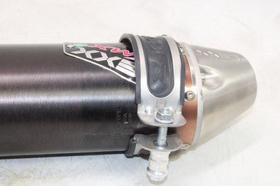 2007 Kawasaki KLR650 EXHAUST PIPE MUFFLER SLIP ON CAN SILENCER LEXX