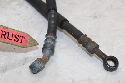 1992 HONDA NIGHTHAWK 750 CB750 OEM FRONT BRAKE CALIPER HOSE LINE