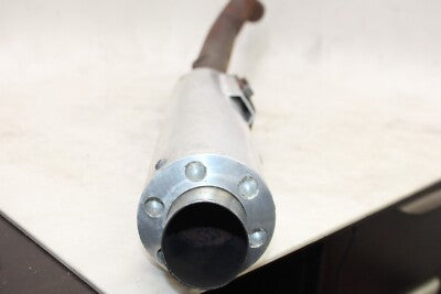 91-92 KAWASAKI NINJA ZX7 ZX750J OEM EXHAUST PIPE MUFFLER SLIP ON CAN SILENCER