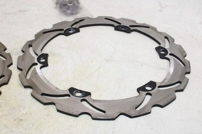 2016 HONDA CBR650F OEM FRONT LEFT RIGHT BRAKE ROTORS DISCS