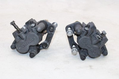 2011 KAWASAKI VERSYS 650 KLE650CF OEM RIGHT LEFT FRONT BRAKE CALIPER SET PAIR