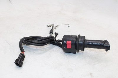 2011 KAWASAKI VERSYS 650 KLE650CF OEM RIGHT CLIP ON HANDLE KILL OFF START SWITCH