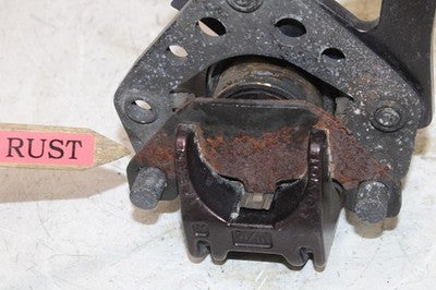 87-00 KAWASAKI VOYAGER XII OEM REAR BACK BRAKE CALIPER W MOUNT BRACKET