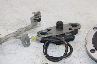 07-08 KAWASAKI NINJA ZX6R OEM FUEL TANK GAS CAP W SEAT LOCK !NO KEY!