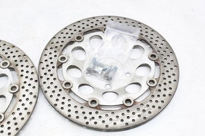 1994 SUZUKI KATANA 600 GSX600F OEM FRONT LEFT RIGHT BRAKE ROTORS DISCS