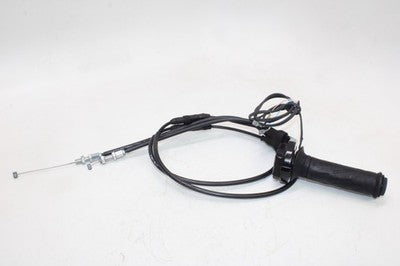 04-06 SUZUKI VSTROM 650 DL650 OEM THROTTLE CABLE LINE HOUSING GUIDE W GRIP